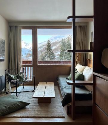 Les Barmettes Appart rénové avec vue, parking et skis aux pieds