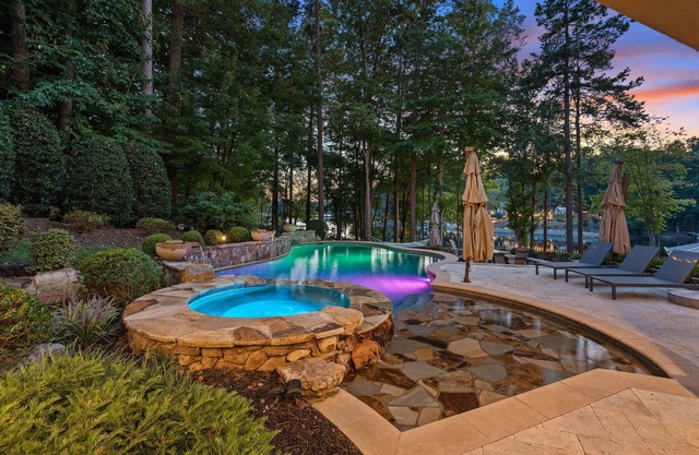 Livin' Large by SoCharm | Luxury Lakefront Home w/Pool/Hot Tub| Sleeps 20
