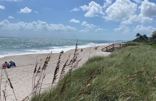 Location Location Location! Steps to the beautiful beach and village!