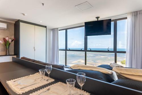 Loft Frente al Mar | Vista Río | Piscina & Sauna