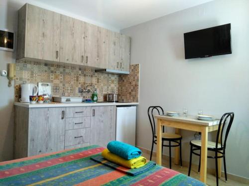 Loft studio apartment