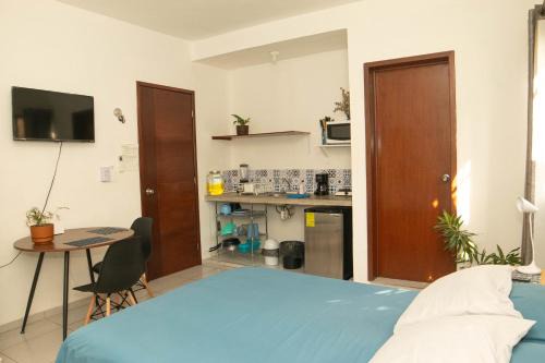 LoftLyra3,entrada indpnt,bañopriva,cocineta,terraza