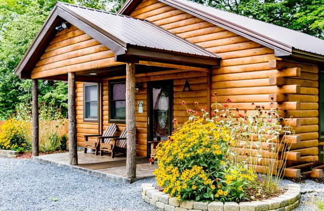 Log Cabin Retreat, Cayuga Wine Trail, Dogs Welcome, Open Year-round