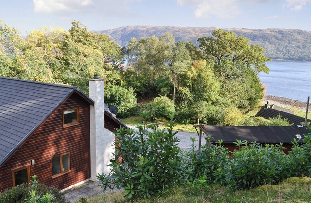 Look out over the sparkling loch and watch the abundant wildlife.