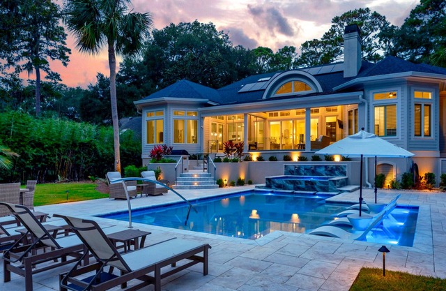 Lowcountry Luxury Retreat w/Private Pool, Game Room & Walk to Beach!