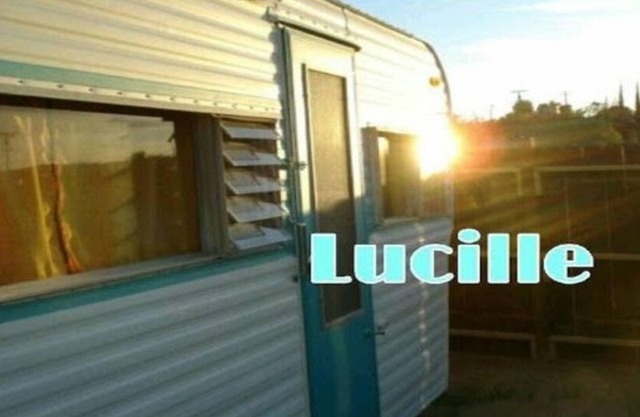 "Lucille" Vintage Glamper Hideaway