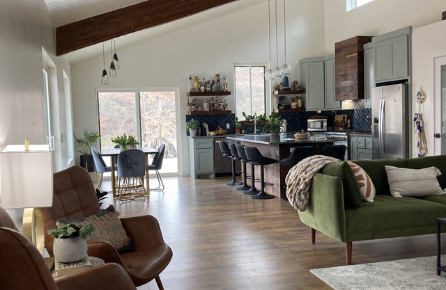 Luxe boho home in your own private canyon