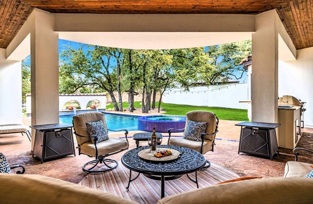 LuxGroupFallRetreat | Pool w/Spa | SportCourt | GameRM | Bar | Theater |BBQ