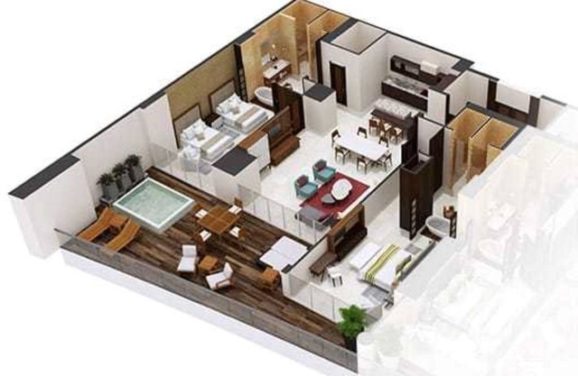 Luxurious Grand Luxxe Presidential 2BR Suite