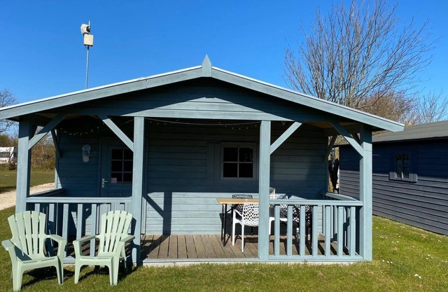 Luxurious 6-person camping cabin