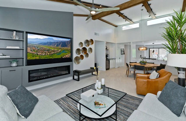 Luxurious Retreat with Designer Touches | North-Facing Back Patio | Pool and Spa Access