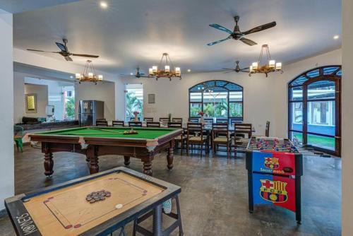 Luxurious Villa with Private Swimming Pool, Kids Pool, Games, Private Parking