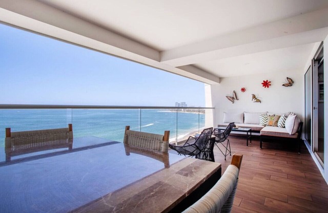Luxury 2BR Beachfront Escape | Stunning Views from Private Balconies