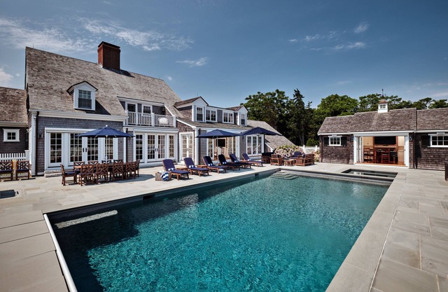 Luxury 7BR estate - Heated Pool & AC; 5 min walk to private Nauset Beach