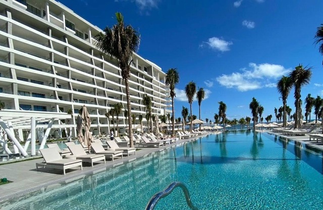 Luxury beach front villas