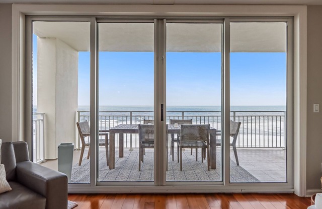 Luxury Beachfront property with a gorgeous view.