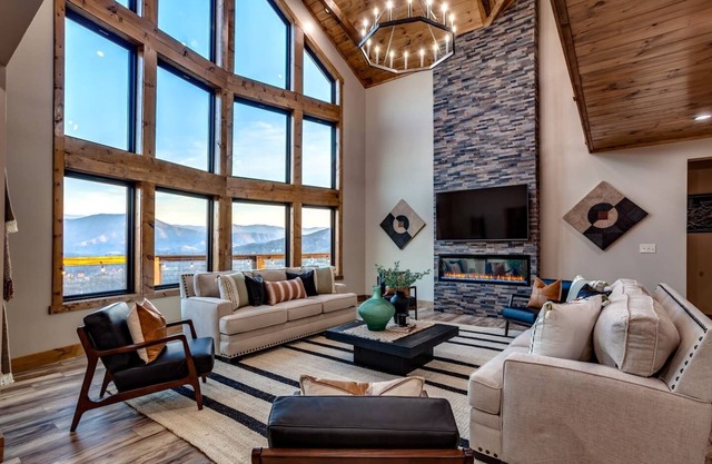 Luxury Chalet | Views | Hot Tub | Theater Room | Game Room