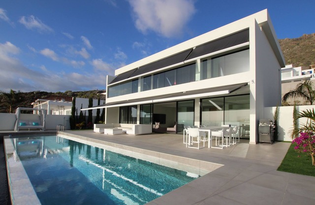 Luxury designer villa with infinity pool and stunning sea views