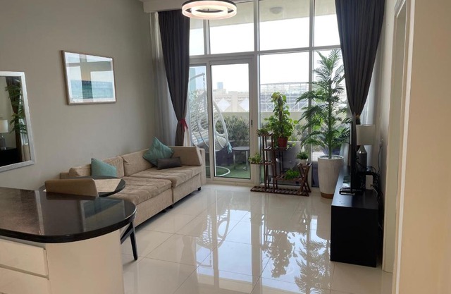 Luxury One Bedroom Hotel Apartment JVC in Damac Tower 108