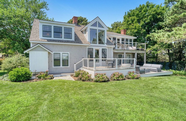 Luxury Property with Sweeping Views & Private Beach in Oak Bluffs