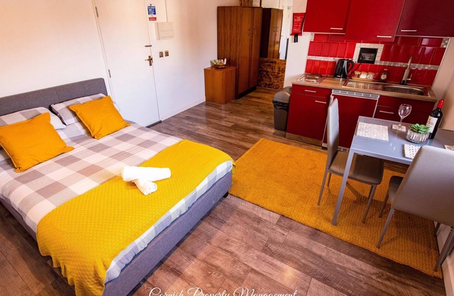 Luxury street view ensuite studio
