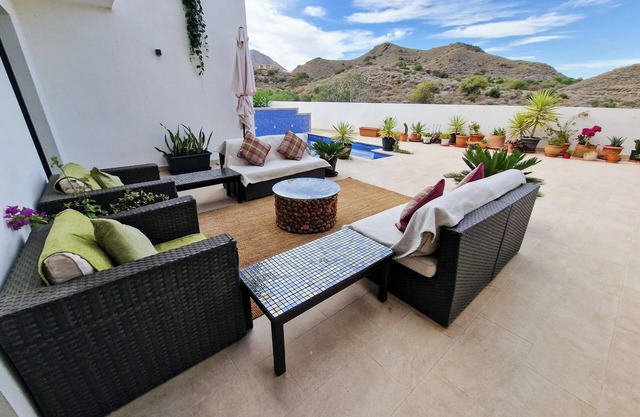 Luxury villa for 5 people with private pool and amazing views in Mojácar Playa