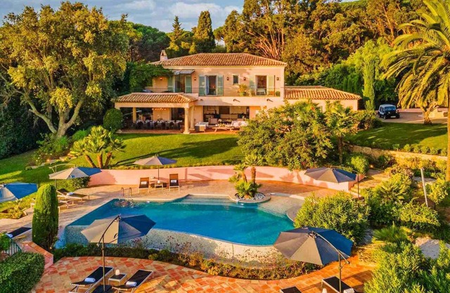 Luxury Villa rental for 10 Saint-Tropez