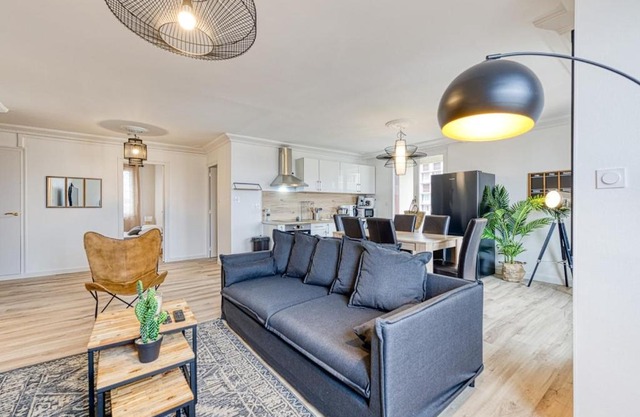 Magnificent apartment, 4 bedrooms, fiber wifi