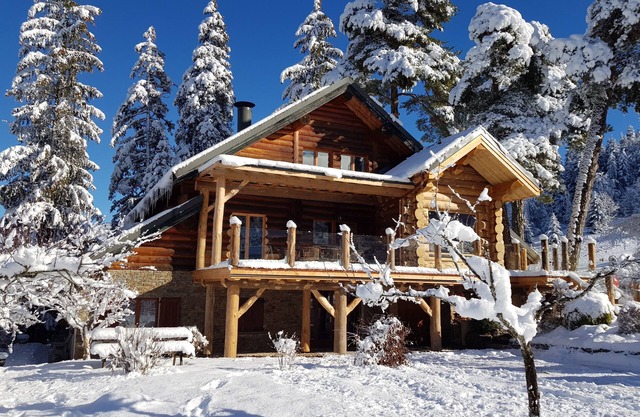 Magnificent Log Chalet with Sauna in Villard de Lans