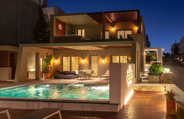 Magnificent Tinos Suite | Suite with Stunning Sea Views and Private Swimming.