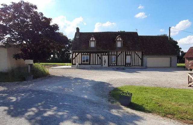 Maison en colombage rénovée