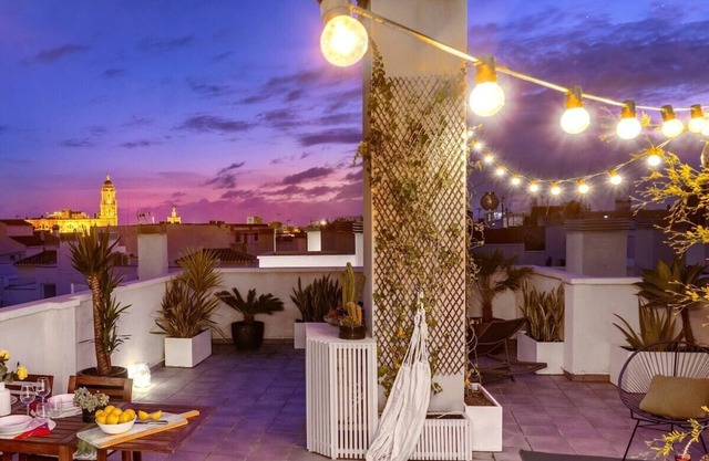 -MalagaSunApts- Attic DoubleTerrace* Parking&Pool