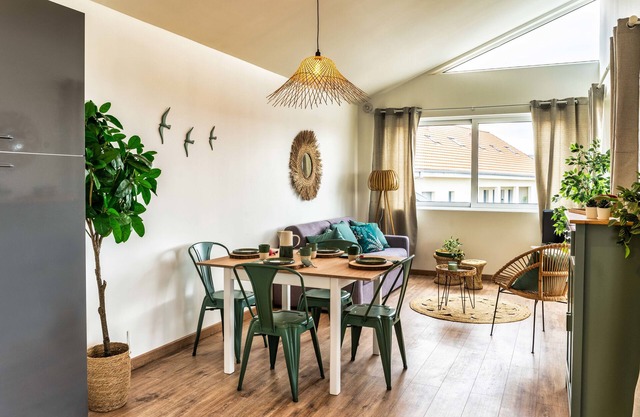 Mamita 4. "wooded stopover apartment" T2 47m² + terrace 24m²