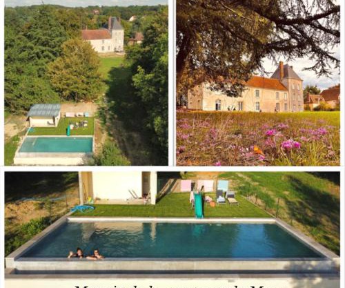 Manoir de la comtesse de Mons - Heated pool - 2h Paris - 27p