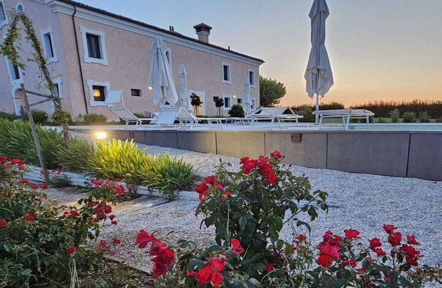 Manor in Marche with Pool & Adriatic Views