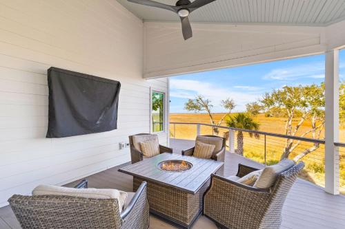 Marsh Island 9 - Best Sunset on the Island! Renovated Home!