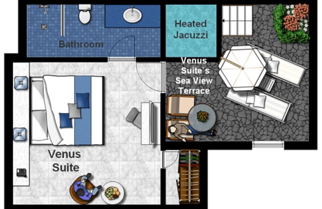 Marvelous Santorini Villa | 1 Bedroom | Villa Tioumoutiri | Private Jacuzzi &.