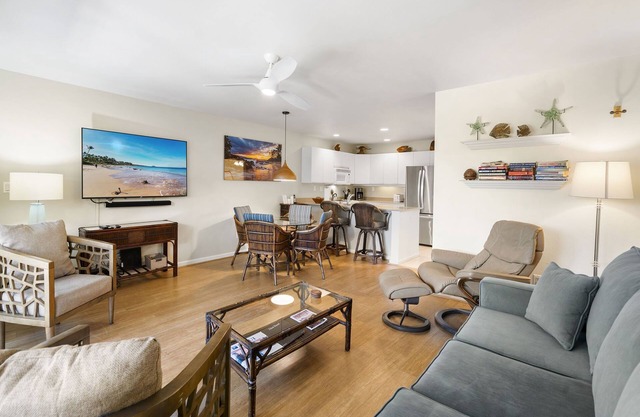 Maui Kamaole J-104 - Renovated, Private Ground Floor Unit, Two Lanais, Split AC!
