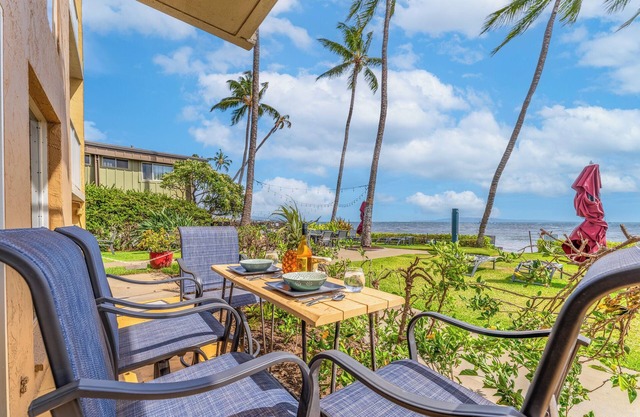 Maui Stunning Beachfront Luxury Ground Floor with A/C. *Nani Kai Hale 101*