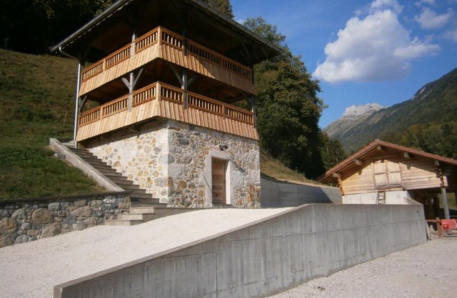 Mazot de Joe avec son hammam entre la Clusaz et Annecy