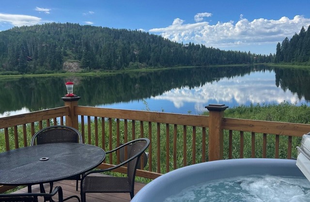 Memories at Columbine Lake with fishing and nearby Purgatory Ski Area.