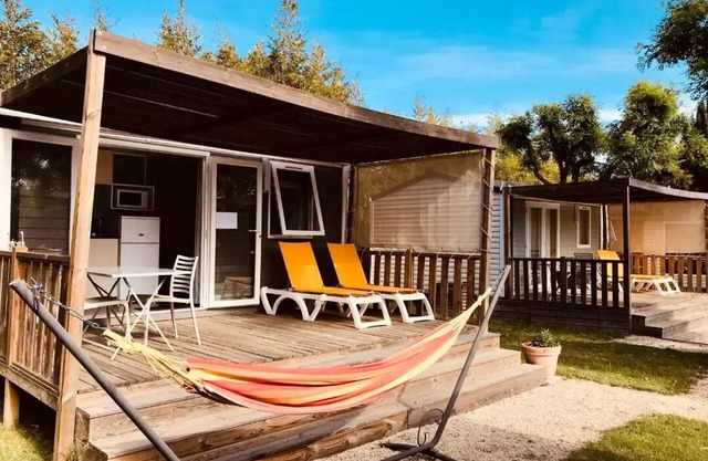 Mobile Home Premium 2 Rooms 2 People Air-conditioned + TV