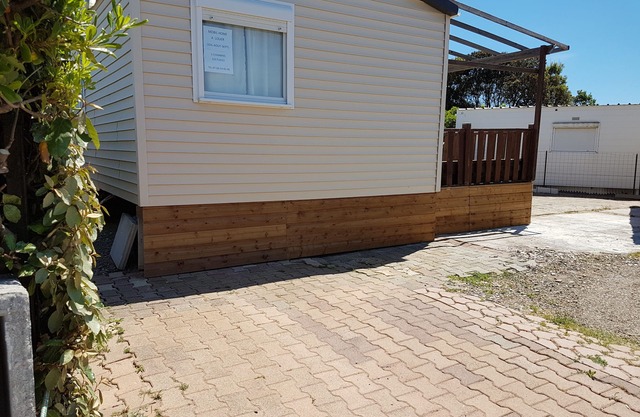 Mobile home 3 bedrooms 50m from the beach