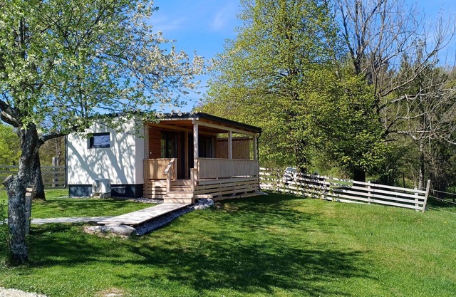 Mobile Home with Terrace&Nature view in Lužarji