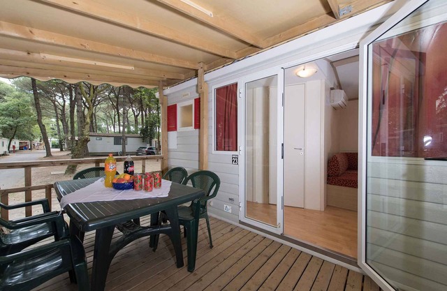 Mobilehome with air conditioning
