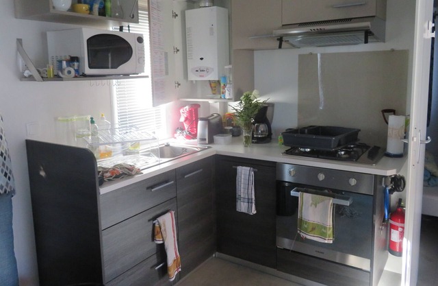 Mobilhome in Valras-beach comfort and new, all options, season 2019