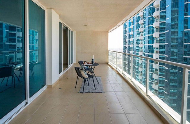 Modern 1BR in JLT with Large Balcony & City Views