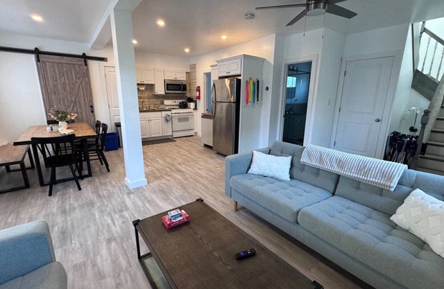 Modern 4-bedroom home ONE BLOCK from the beach!