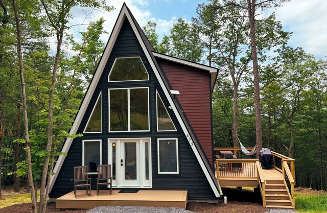Modern A-Frame Cabin in the Heart of the Shenandoah Valley