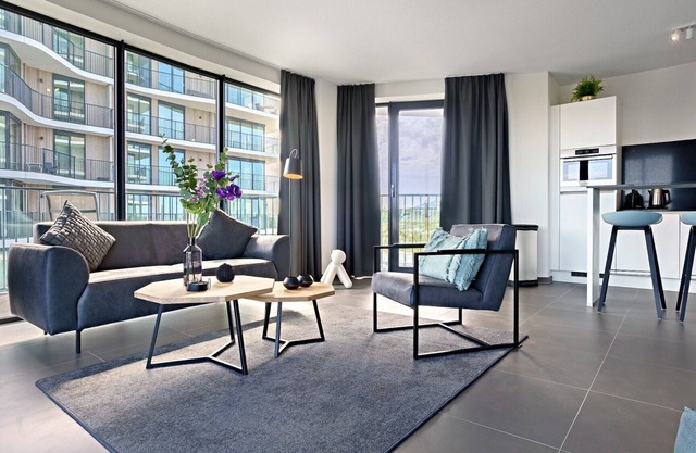 Modern apartment with 2 bedrooms and 2 bathrooms